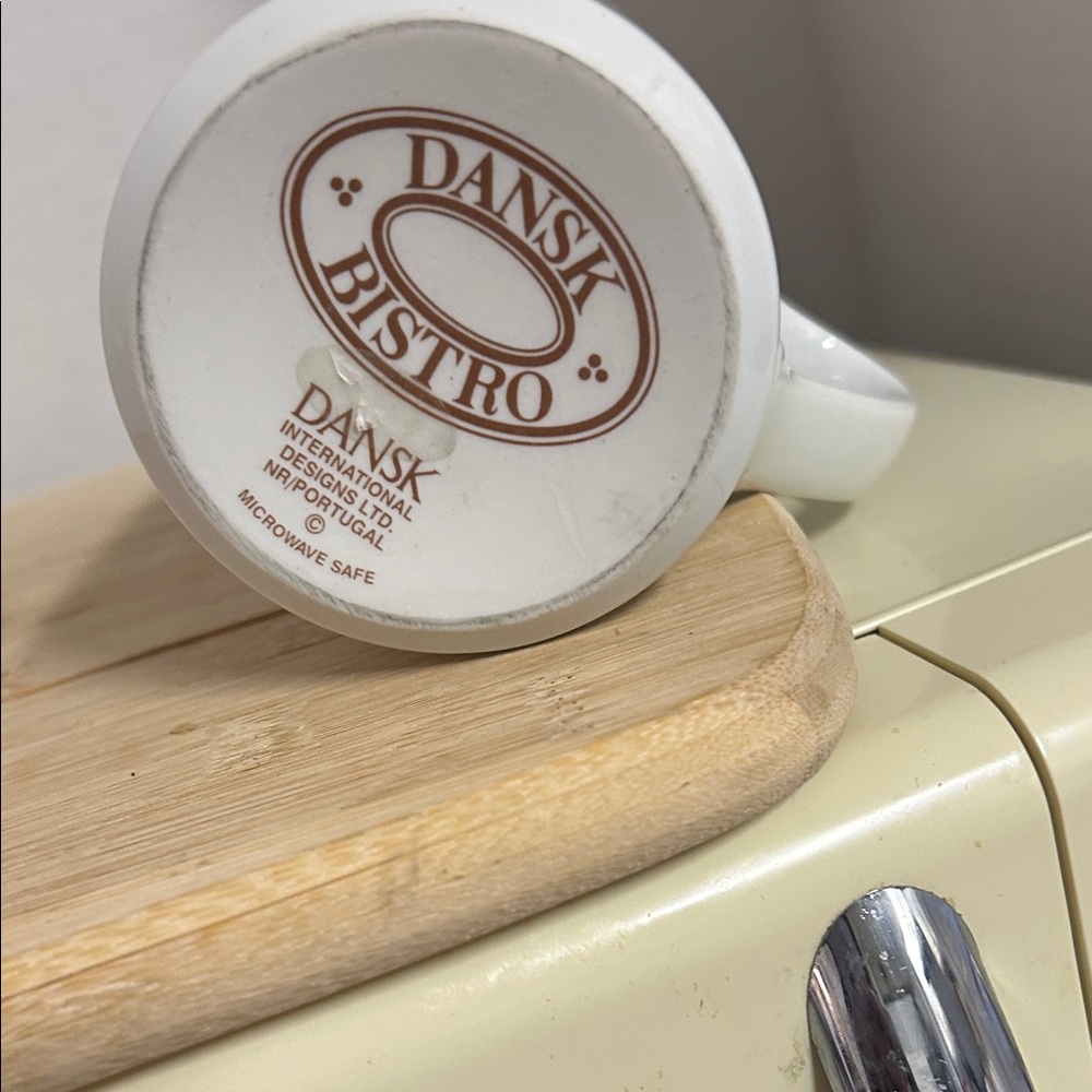 Dansk White Mug Trio - Picture 2 of 3